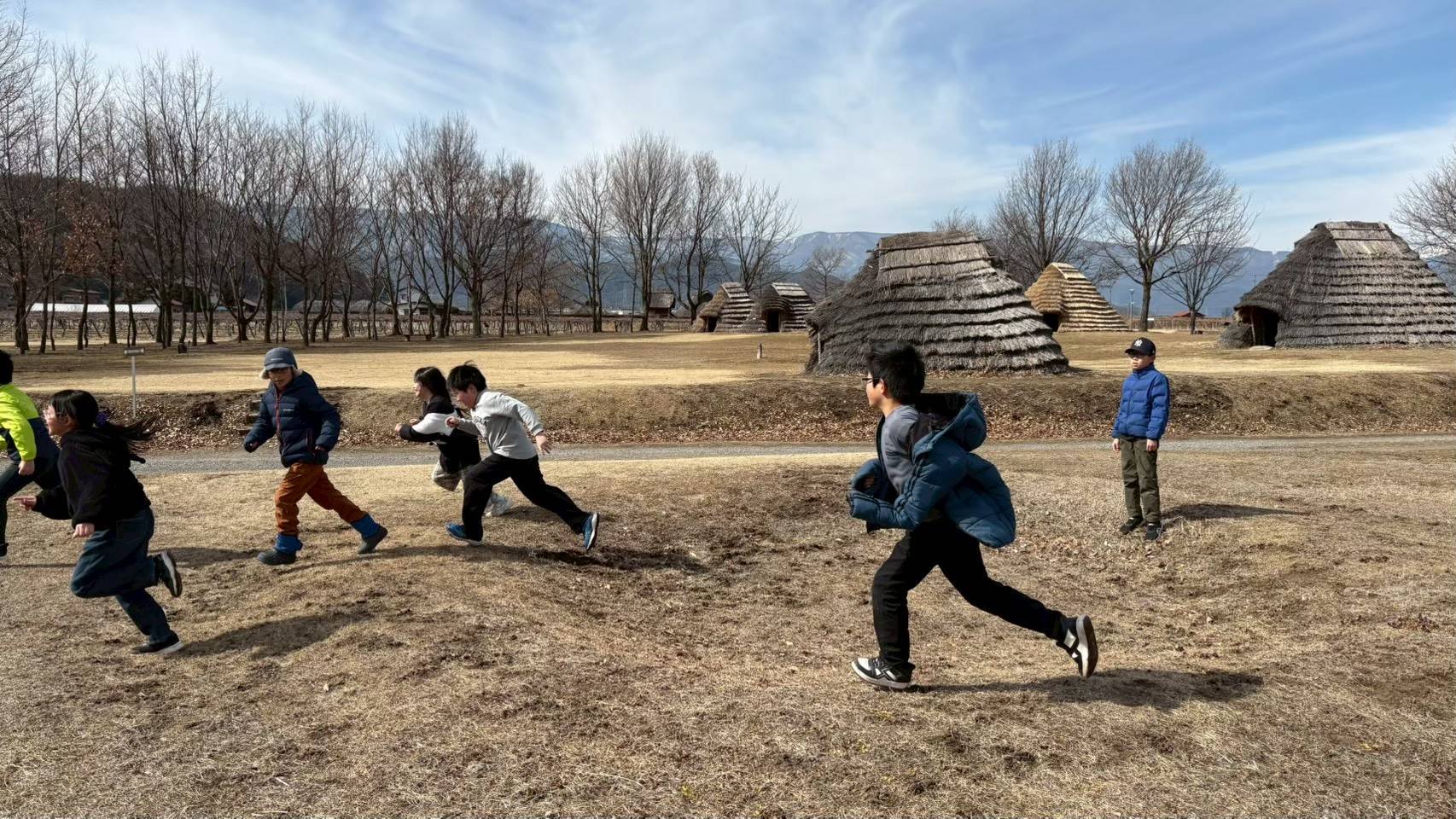 ２月の校外学習in平出博物館・平出遺跡公園